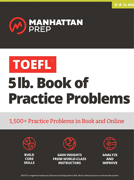 5 lb. Book of TOEFL Practice Problems